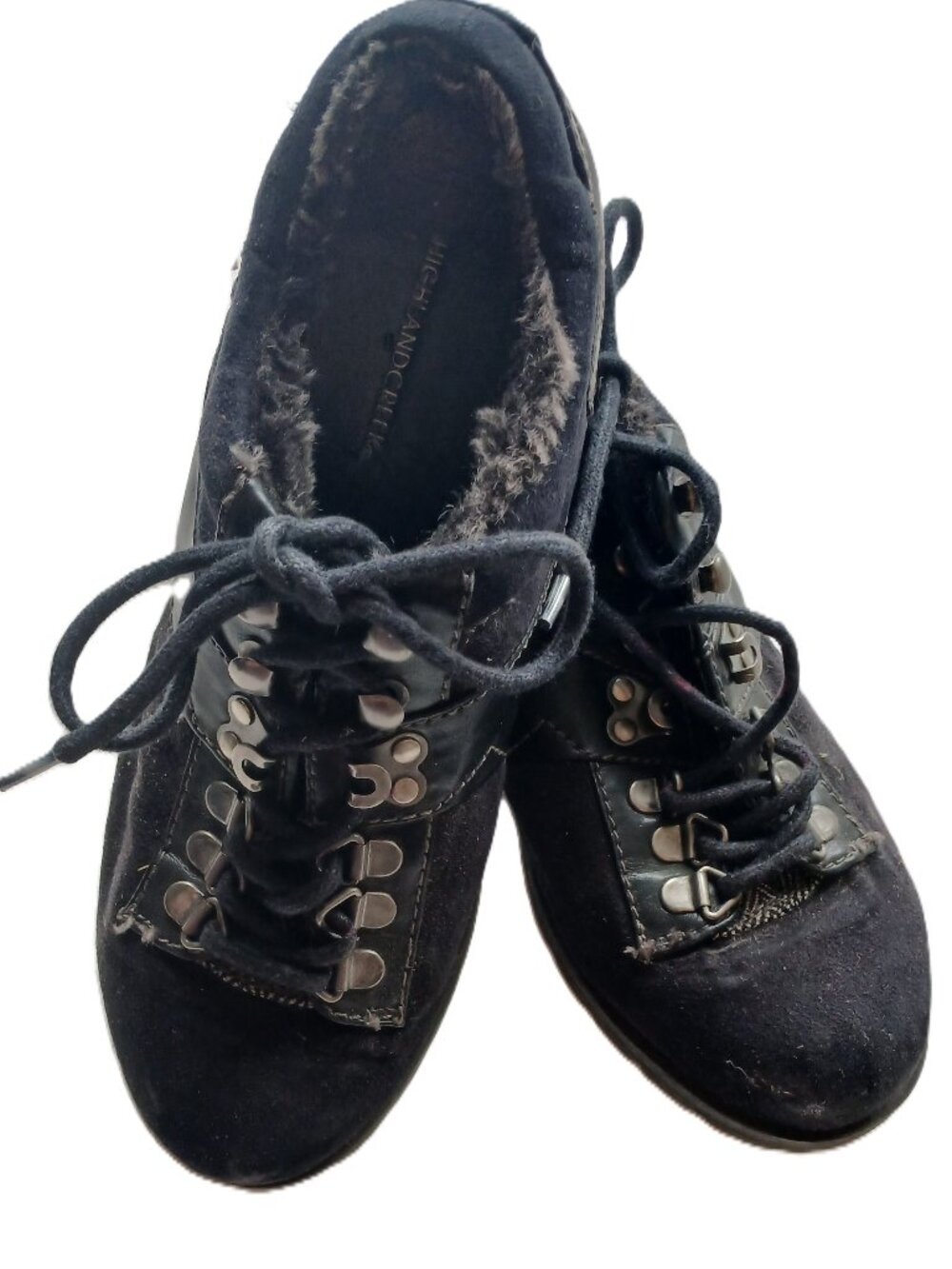 Highland Creek Black Casual Shoes - Size 8